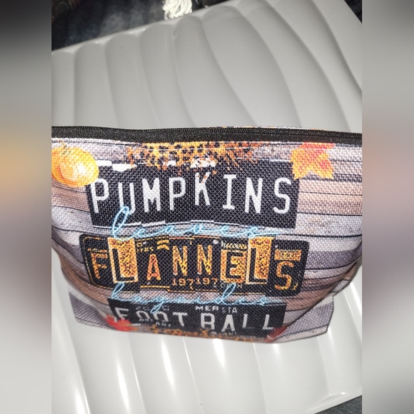 Handbags - Pumpkins and Flannels Themed Pouch
